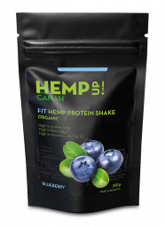 ORGANIC FIT BLUEBERRY HEMP UP PROTEIN SHAKE 300 g