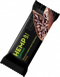 ORGANIC HEMP UP ENERGY SEED BAR - CACAO 48 g