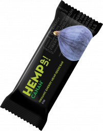 ORGANIC HEMP UP ENERGY SEED BAR - FIG 48 g